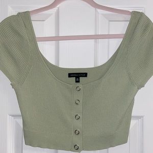 Pretty sage green top!
